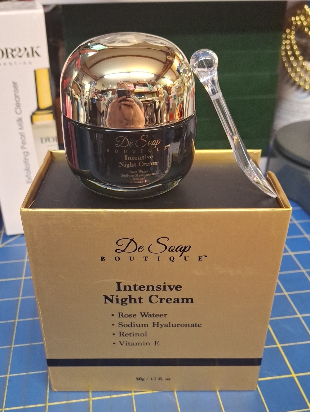 De Soap Boutique Intensive Night Cream 50g New